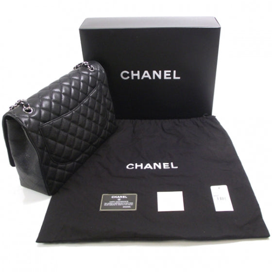 Chanel Caviar Maxi Flap Black 4 of 13