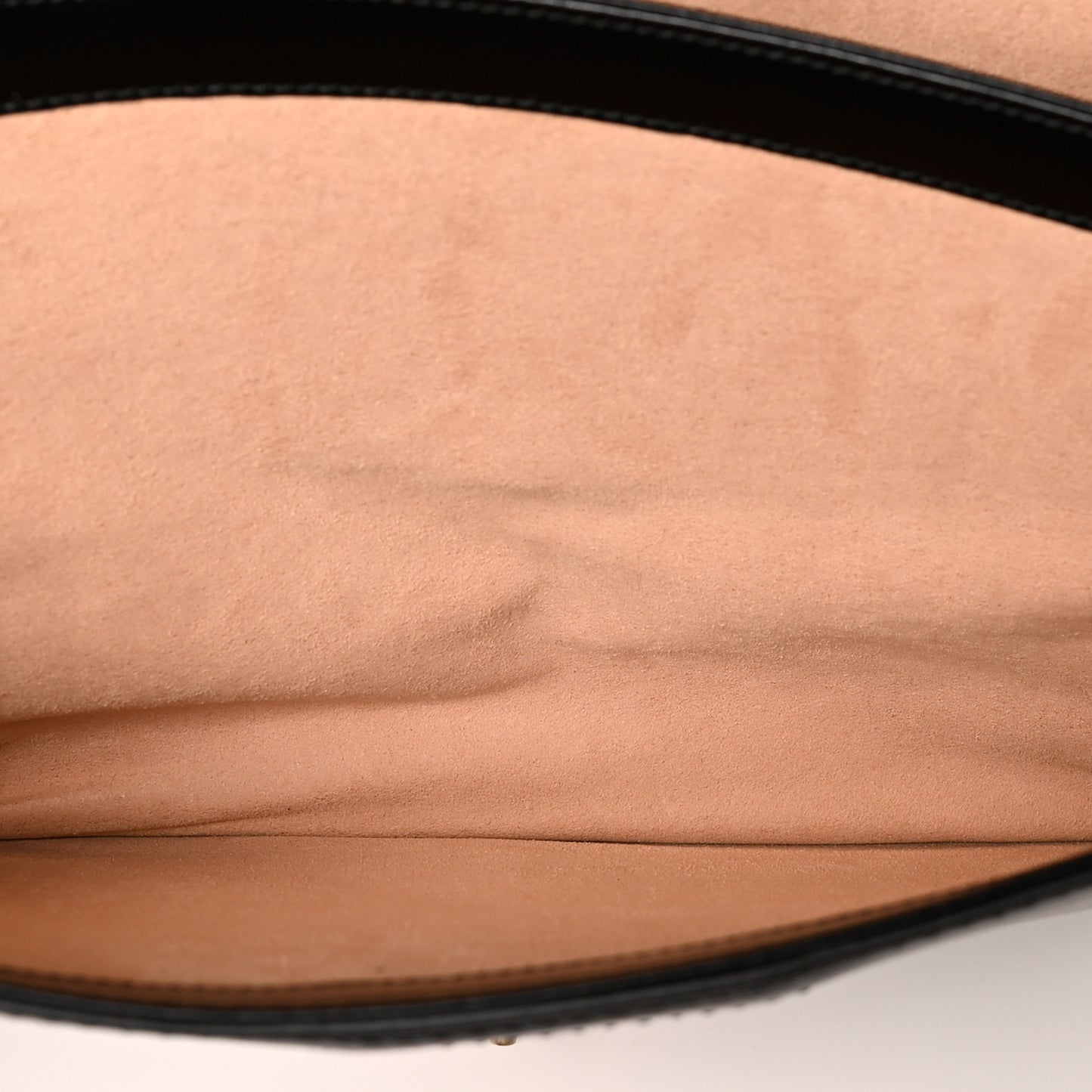 Calfskin Web Turn Lock Shoulder Bag Black