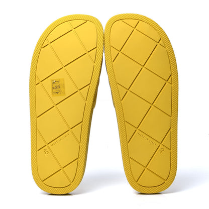 Bottega Veneta Rubber The Slider Sandals 40 Buttercup 5 of 6