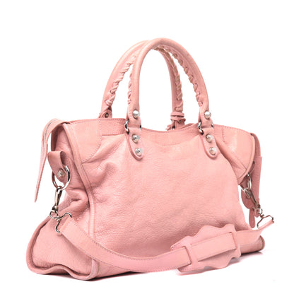 Balenciaga Agneau Giant 12 Silver Hardware City Rose Peche 3 of 11