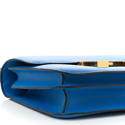 Hermes Evercolor Constance 24 Bleu Zanzibar 9 of 10