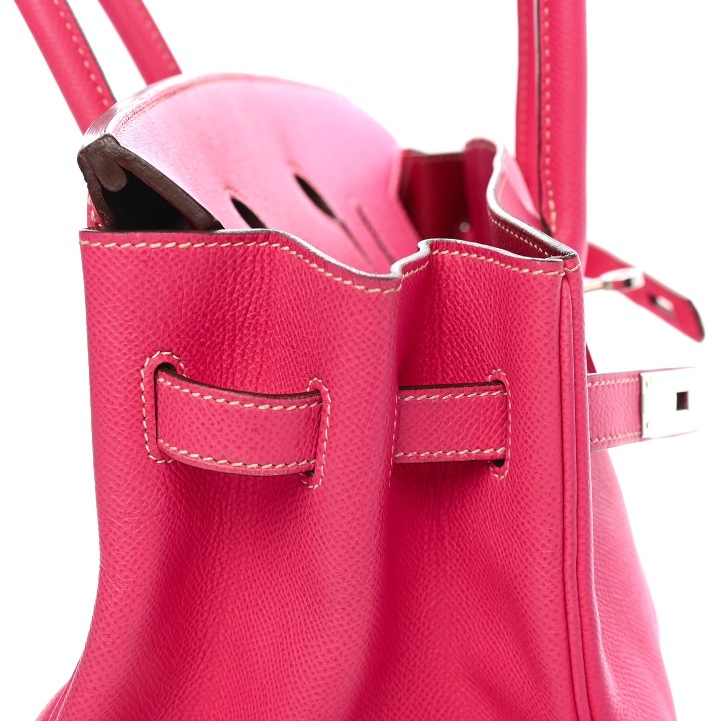 Epsom Candy Birkin 35 Rose Tyrien Rubis