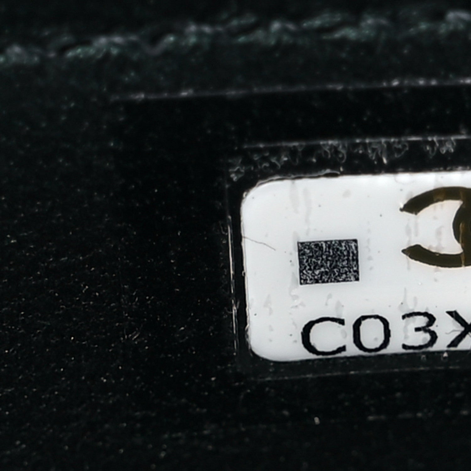 Chanel Iridescent Lambskin Quilted Small Top Handle Vanity Case With Chain Dark Green 7 of 10