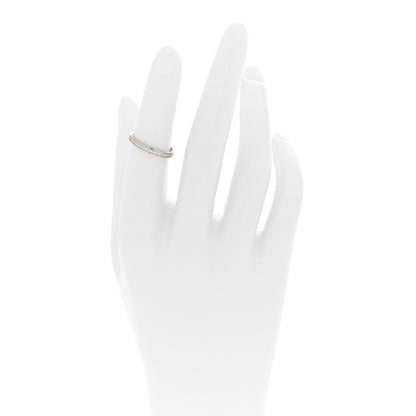 Cartier Platinum Diamond 2.3mm D'Amour Wedding Band Ring 49 4.75 2 of 4