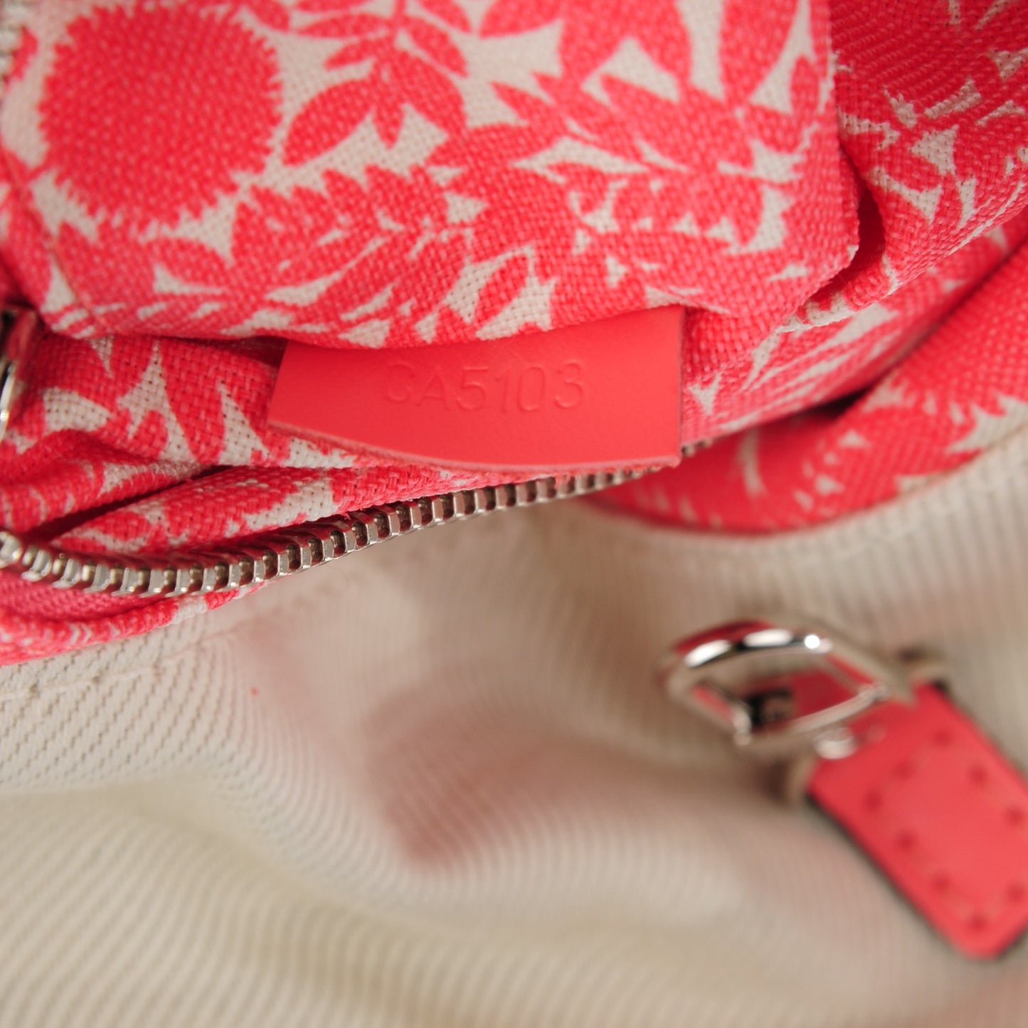 Toile Articles De Voyage Cabas MM Corail