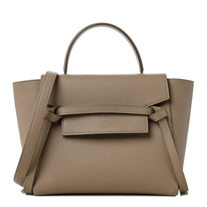 Celine Grained Calfskin Micro Belt Bag Light Taupe 1 of 9