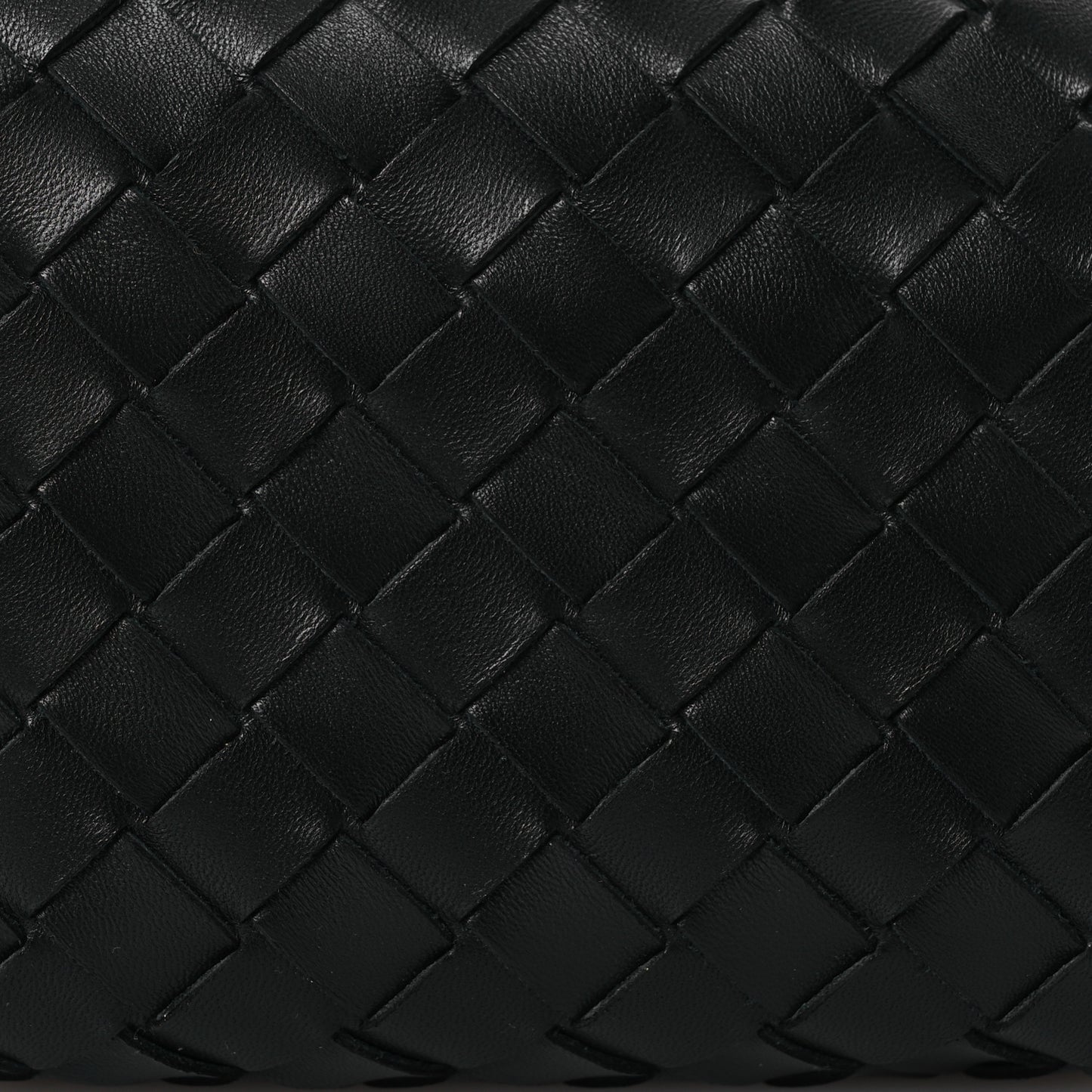 Nappa Intrecciato Mini Loop Camera Bag Black