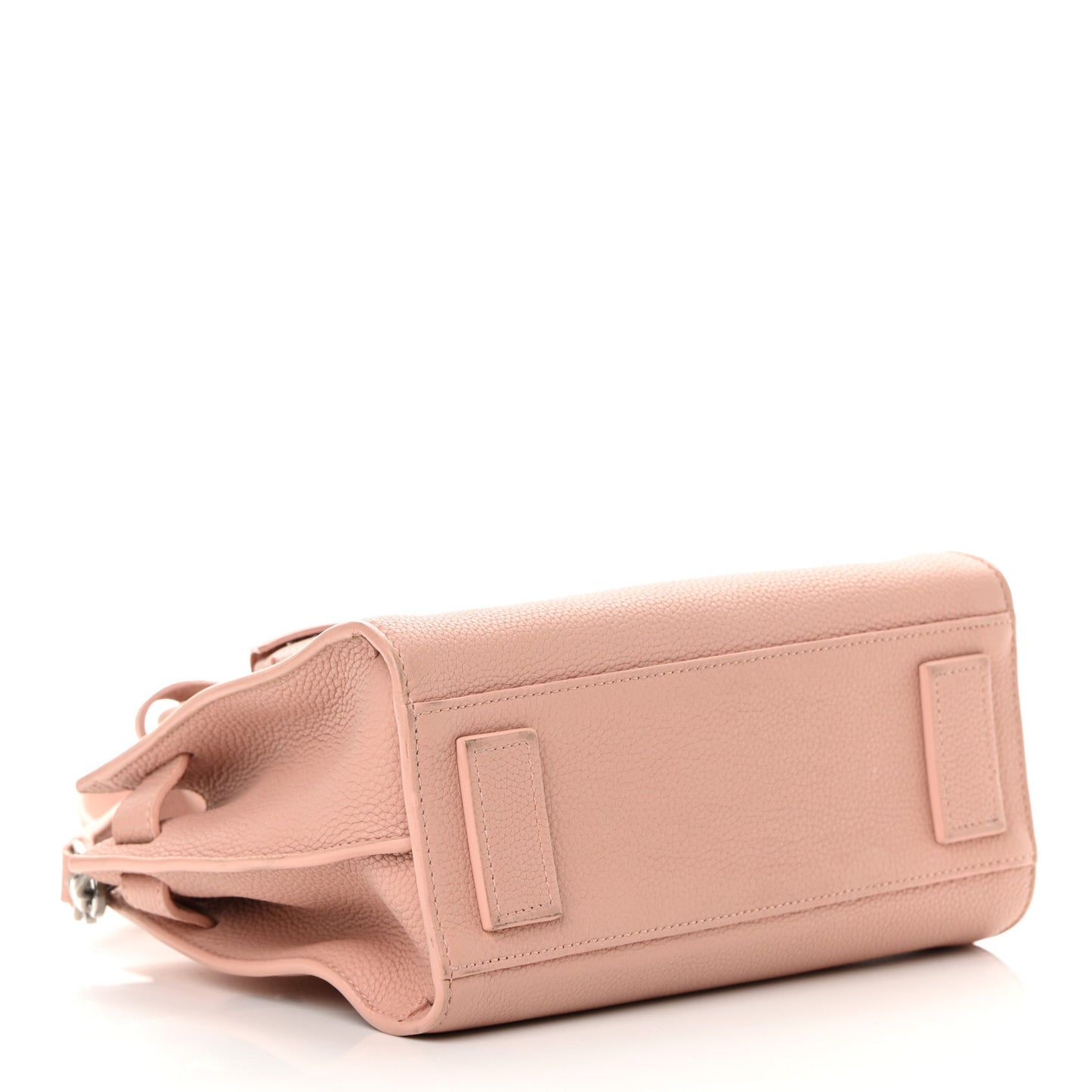 Grained Calfskin Nano Supple Sac De Jour Antique Rose