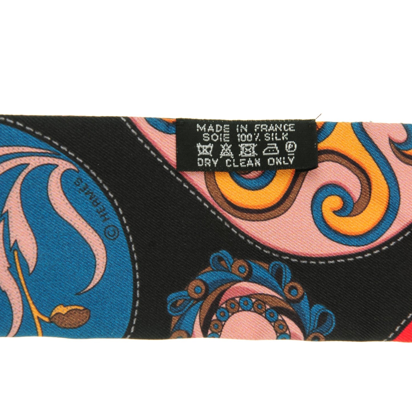 Silk Festival des Amazones Twilly Black Rouge Bleu