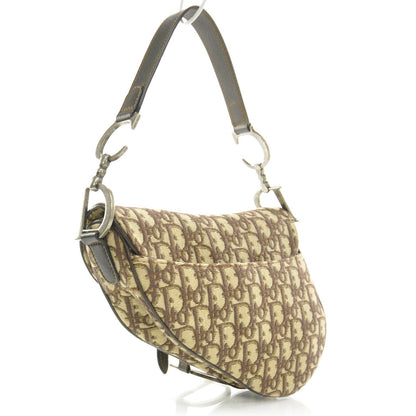 Christian Dior Monogram Saddle Bag Brown 4 of 9
