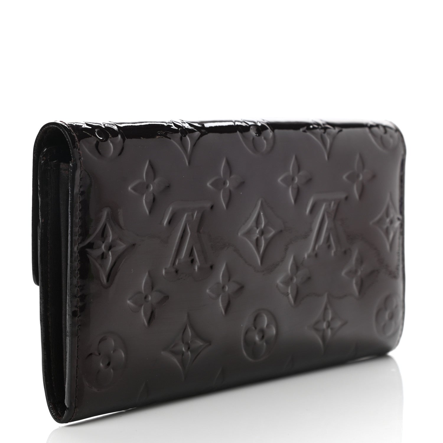 Louis Vuitton Vernis Sarah Wallet Amarante 3 of 9