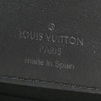 Louis Vuitton Calfskin Monogram Shadow Vertical Zippy Wallet Black 6 of 6