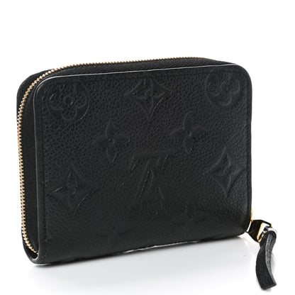 Louis Vuitton Empreinte Zippy Coin Purse Black 2 of 4