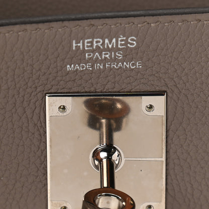 Hermes Togo Kelly Retourne 32 Gris Asphalte 6 of 10