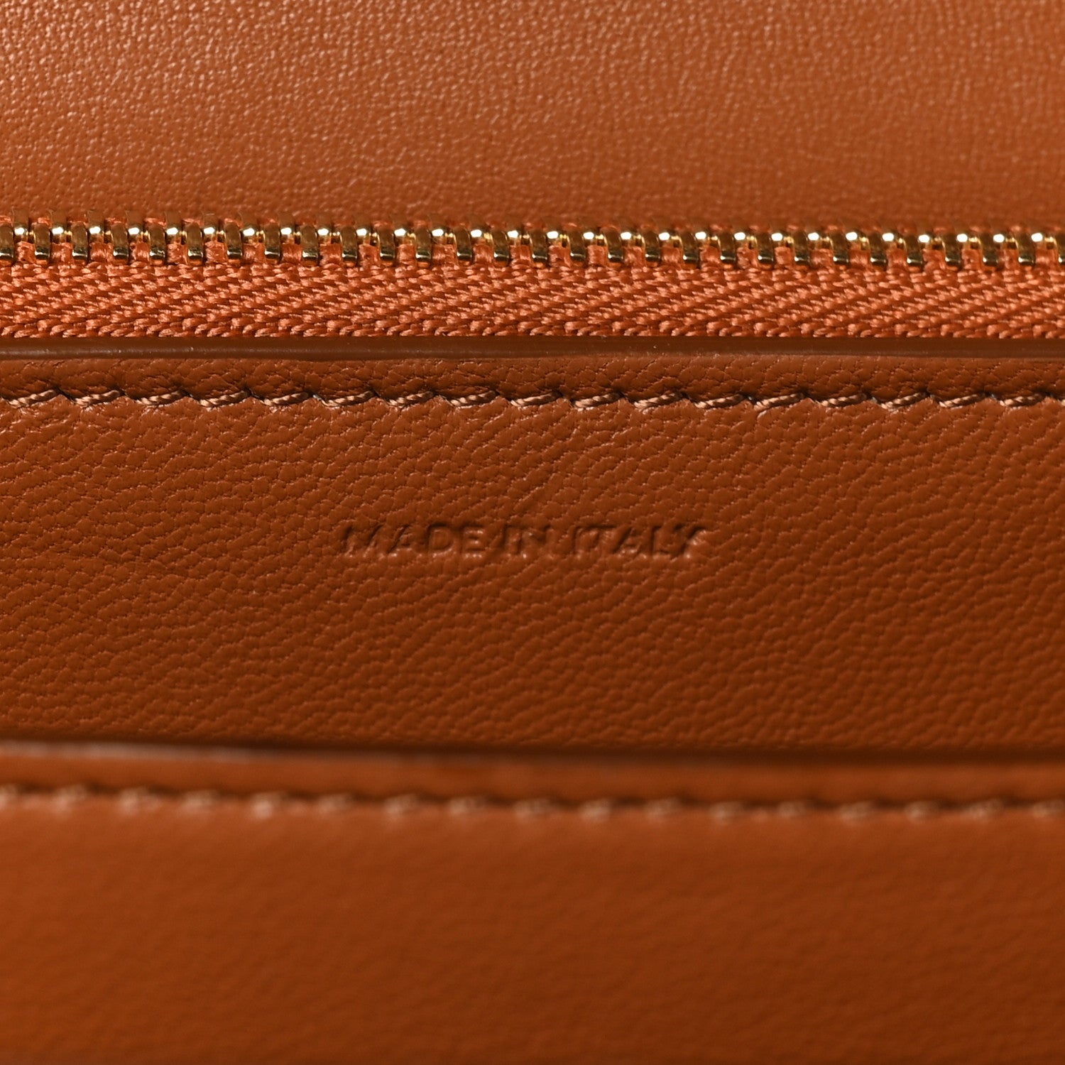 Celine Natural Calfskin Medium Classic Box Flap Bag Tan 7 of 11