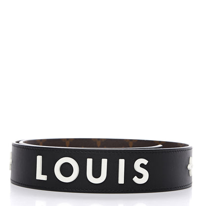 Louis Vuitton Monogram Letter Bandouliere Shoulder Strap Black 2 of 7