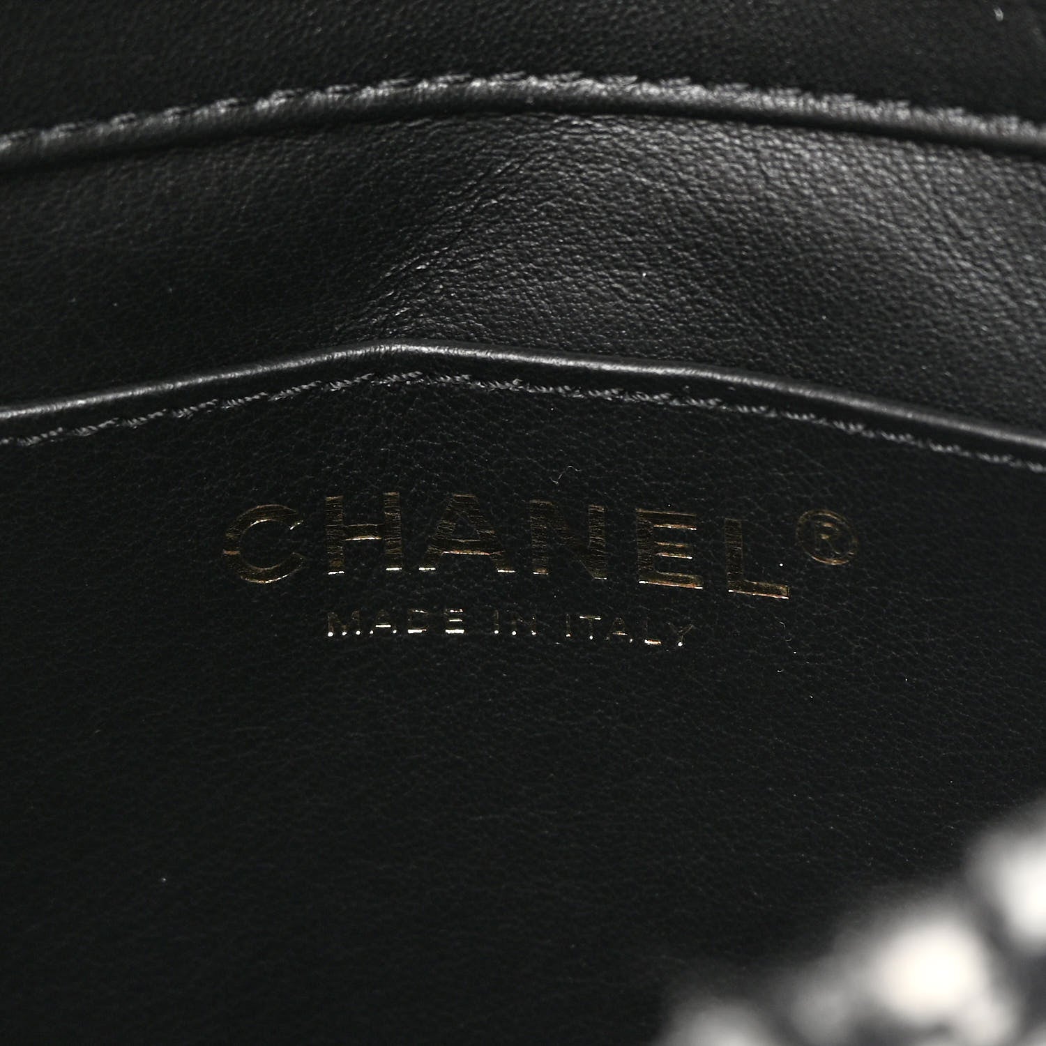 Chanel Tweed Houndstooth Quilted Mini Square Flap White Black 6 of 11