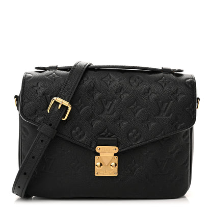 Louis Vuitton Empreinte Pochette Metis Black 1 of 13