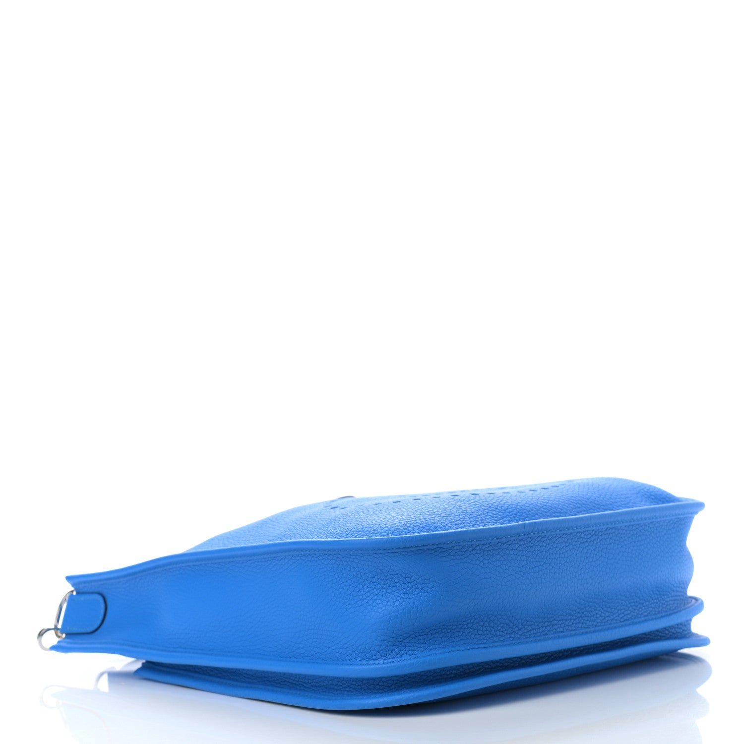 Hermes Taurillon Clemence Evelyne III PM Bleu Hydra 3 of 10
