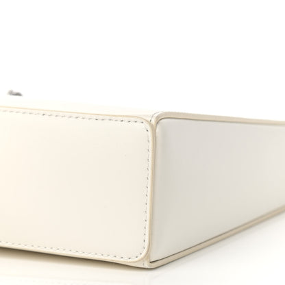 Givenchy Box Calfskin Small Cut Out Shoulder Bag Ivory 9 of 11