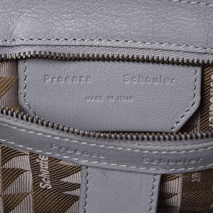 Proenza Schouler Lambskin Medium PS1 Satchel Concrete Grey 7 of 7