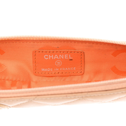 Chanel Calfskin Cambon Pencil Case Beige 5 of 9