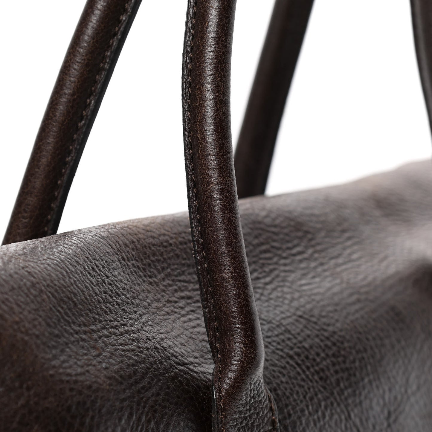 Classic Grain Calfskin Bayswater Chocolate
