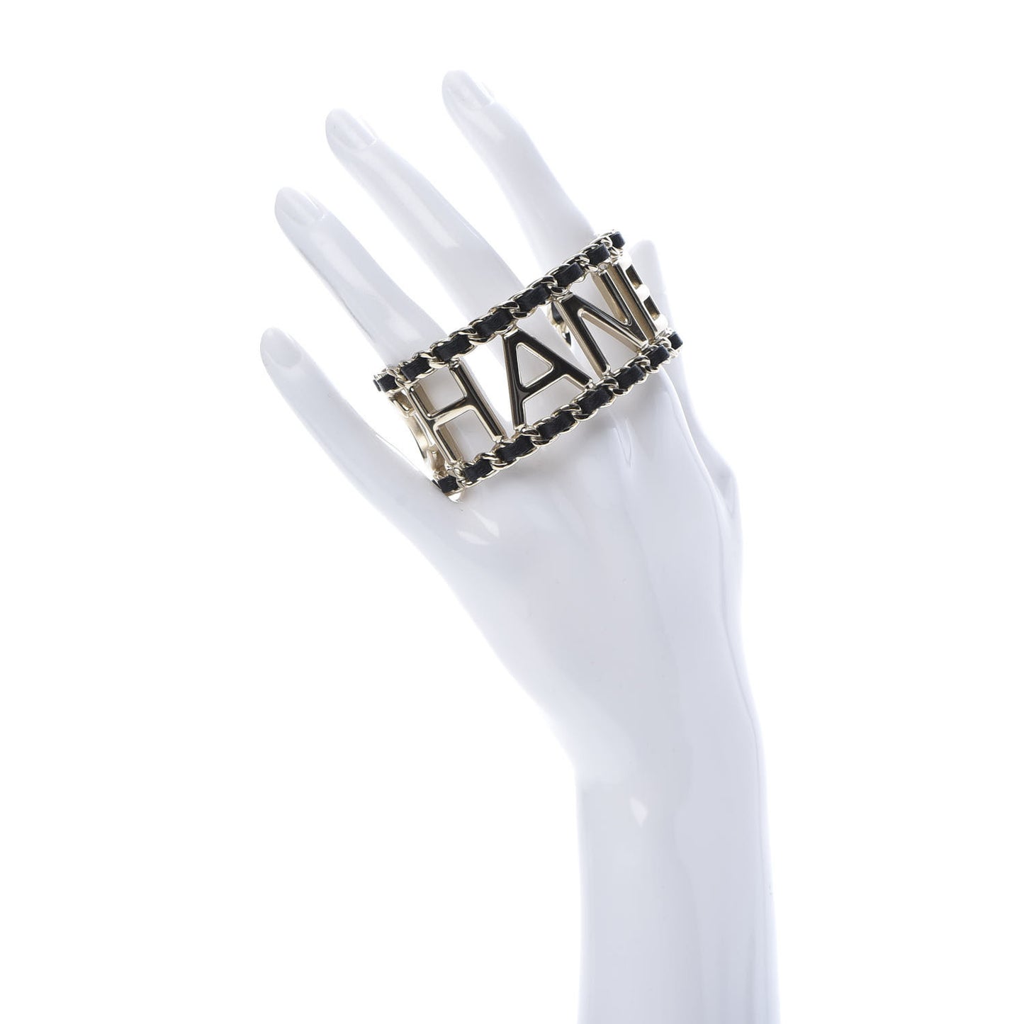 Lambskin Chain Vintage Allure Bracelet Gold