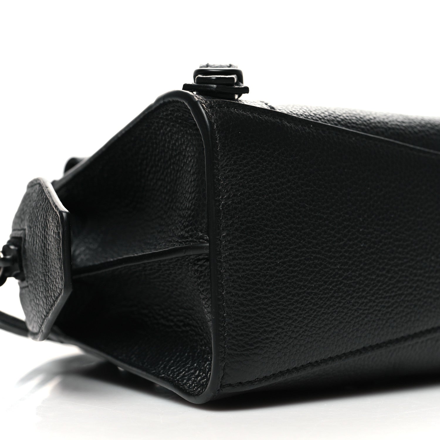 Balenciaga Grained Calfskin Neo Classic Black Hardware Mini City Black 8 of 9
