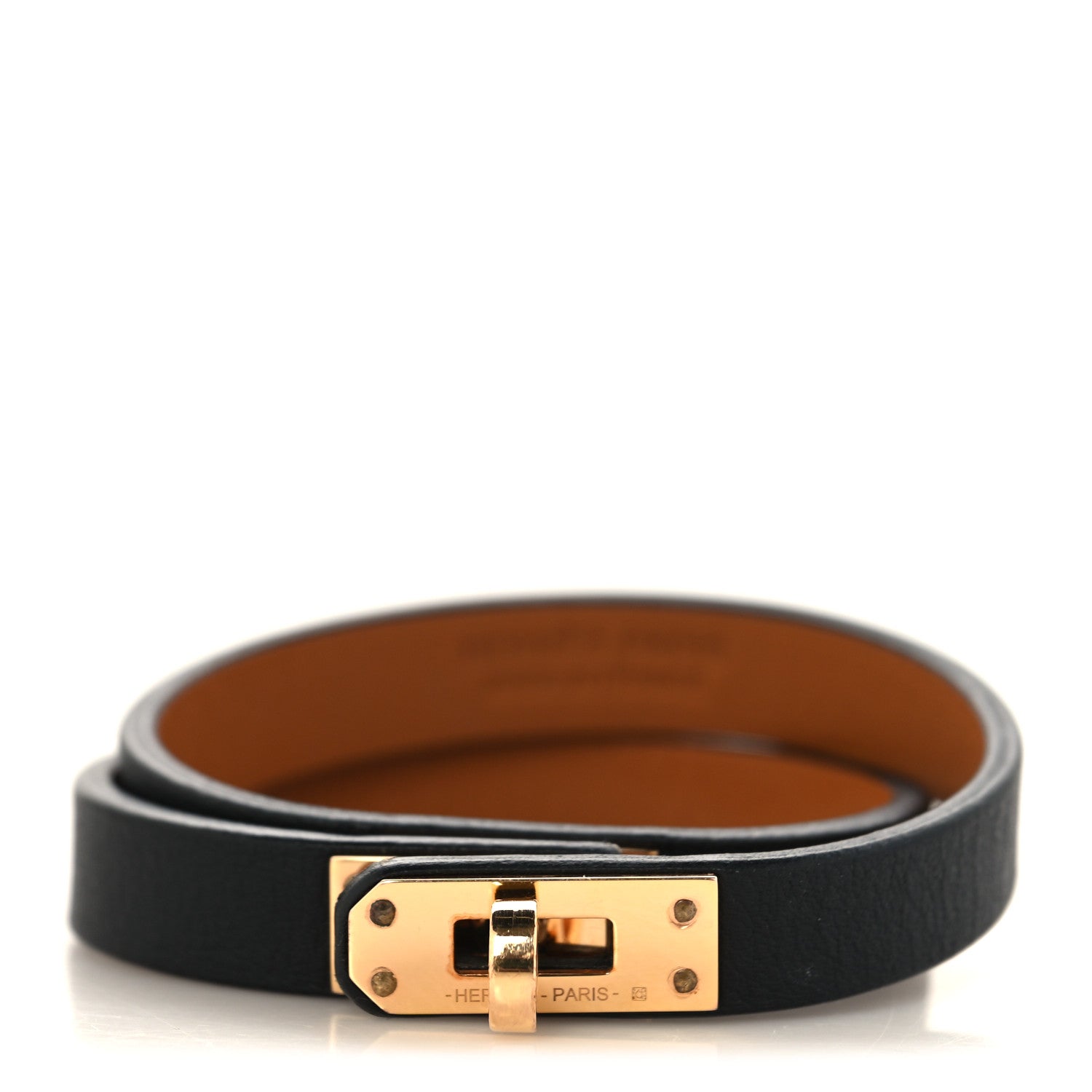 Hermes Swift Mini Kelly Double Tour Bracelet T1 Black 1 of 6