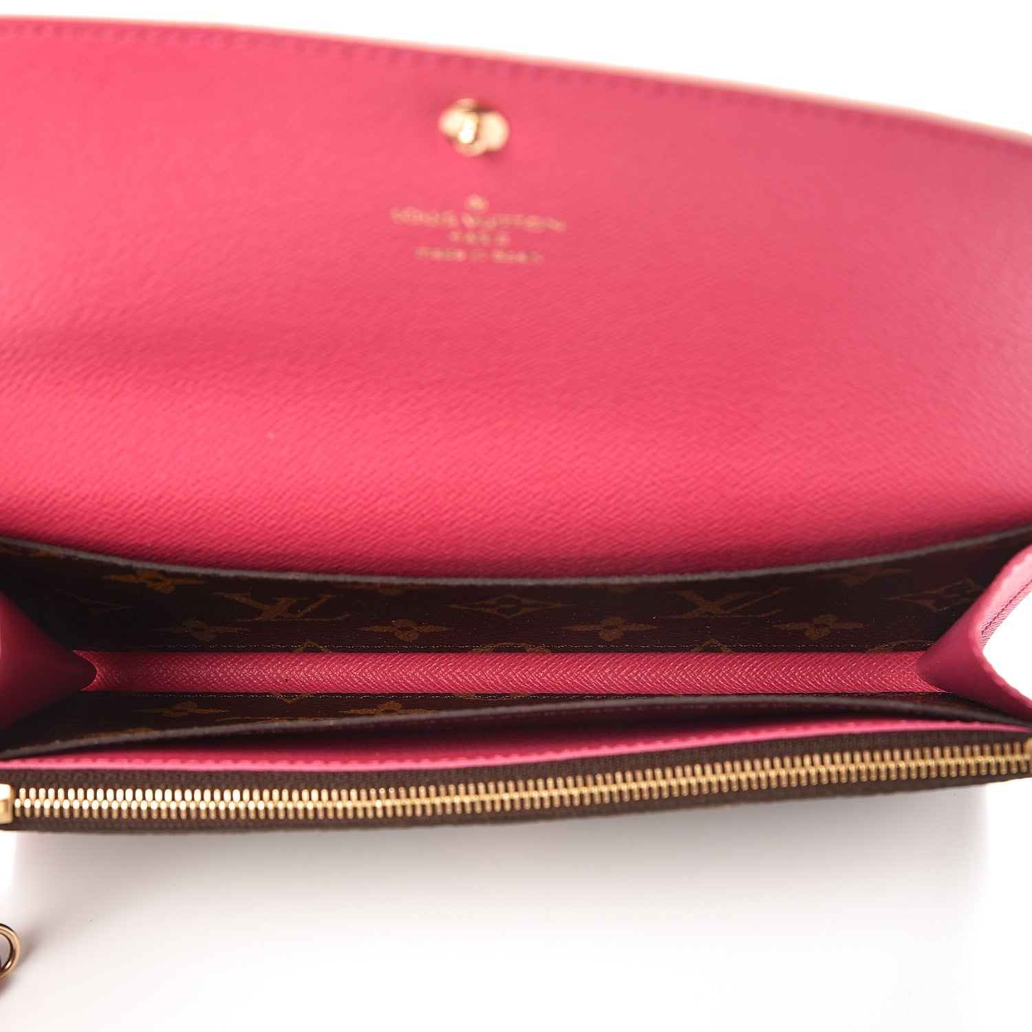 Louis Vuitton Monogram Bloom Flower Emilie Wallet 5 of 6