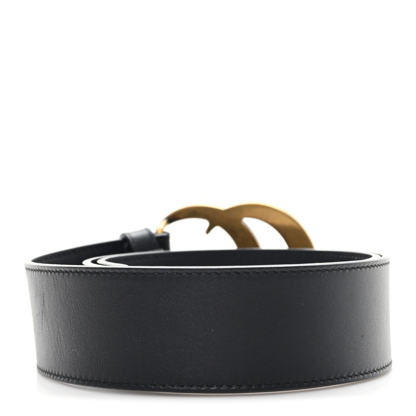 Calfskin Double G 40mm Belt 75 30 Black