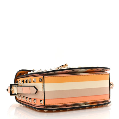 Valentino Garavani Vitello Native Couture 1975 Rockstud Crossbody Bag Mandarin Sorbet 3 of 8