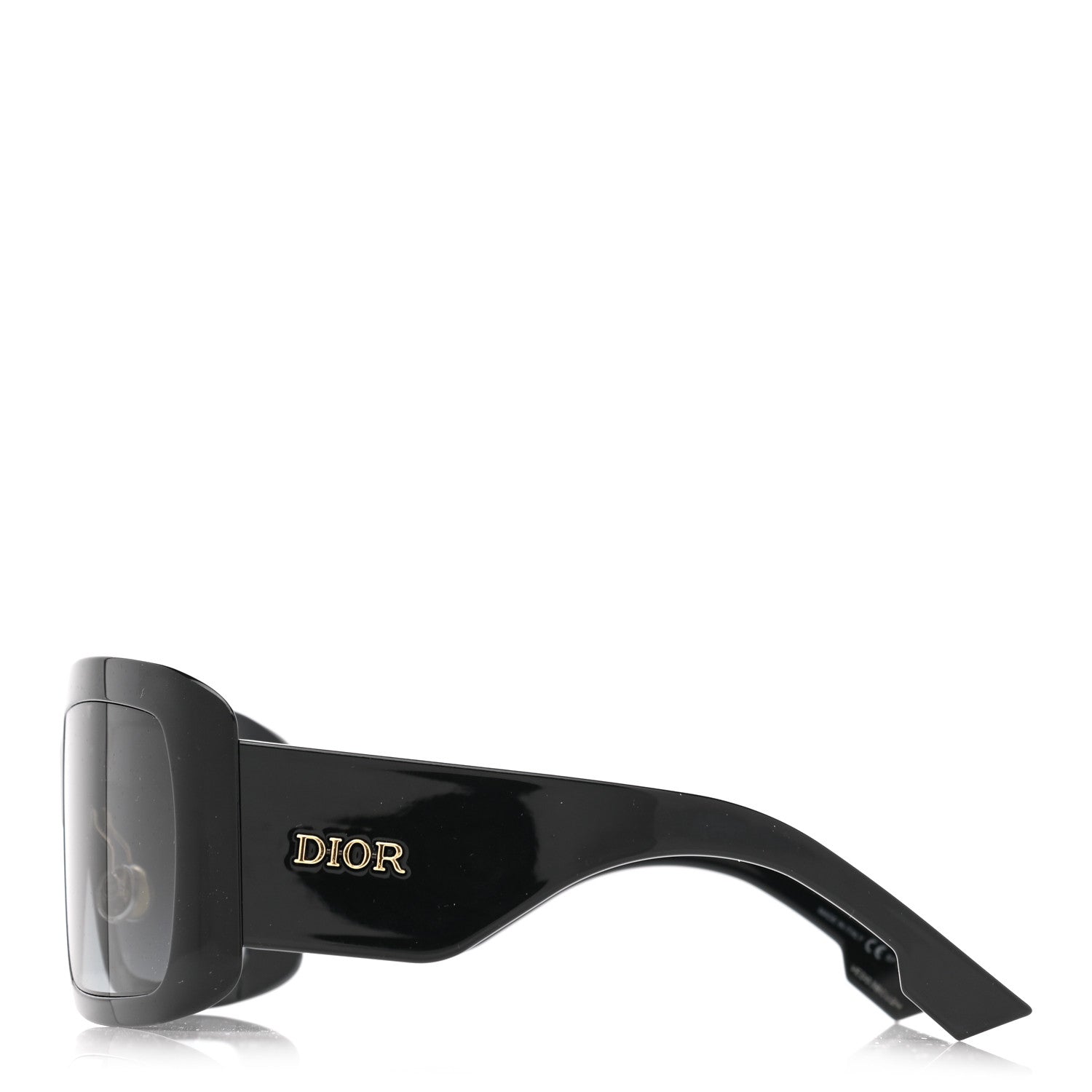 Christian Dior Acetate DiorSo Light 2 Shield Sunglasses Black 3 of 9