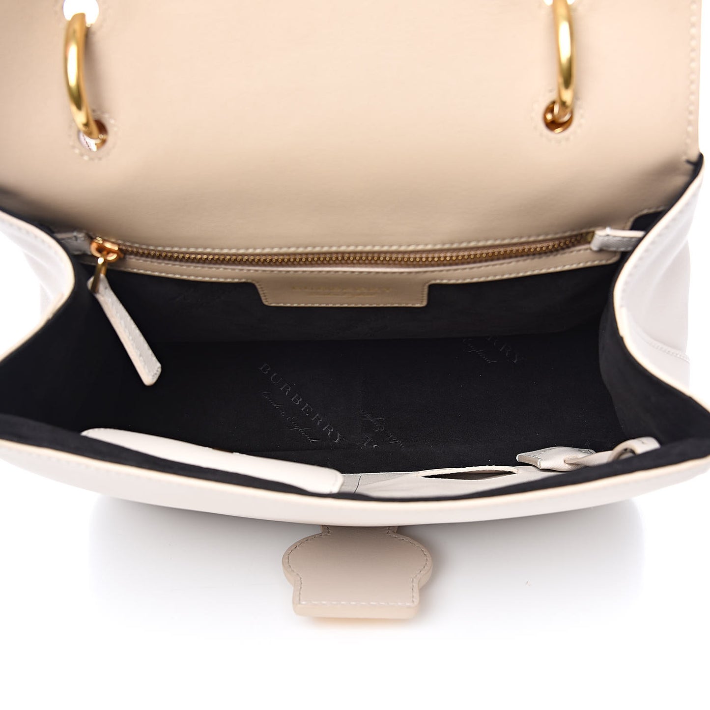 Trench Calfskin Medium DK88 Top Handle Bag Honey Limestone