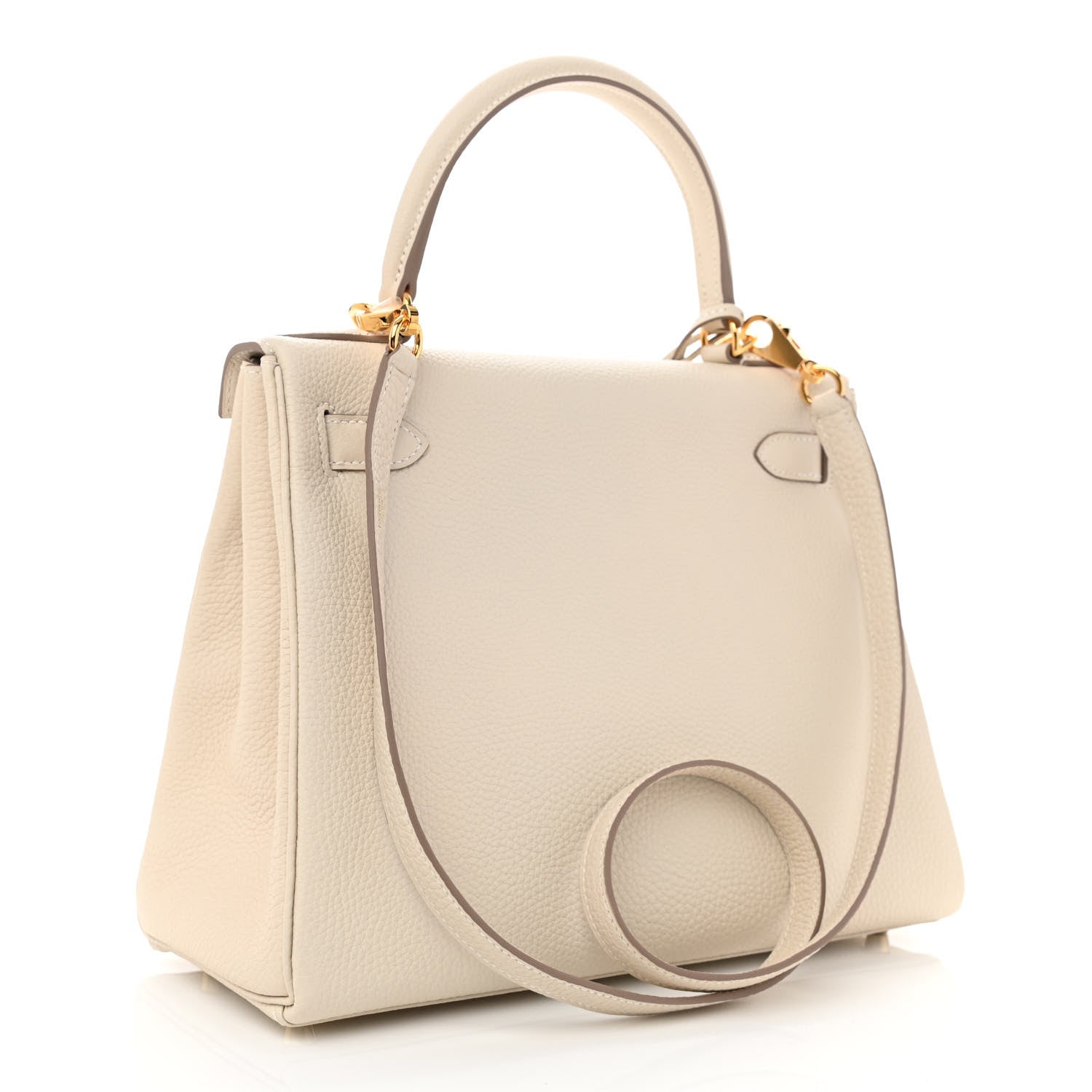 Hermes Togo Kelly Retourne 28 Craie 3 of 11