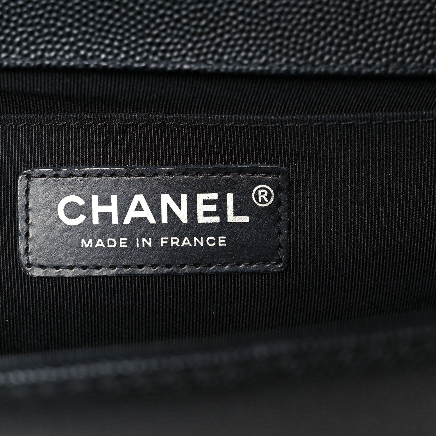 Chanel Caviar Quilted Medium Boy Flap Black 5 of 9