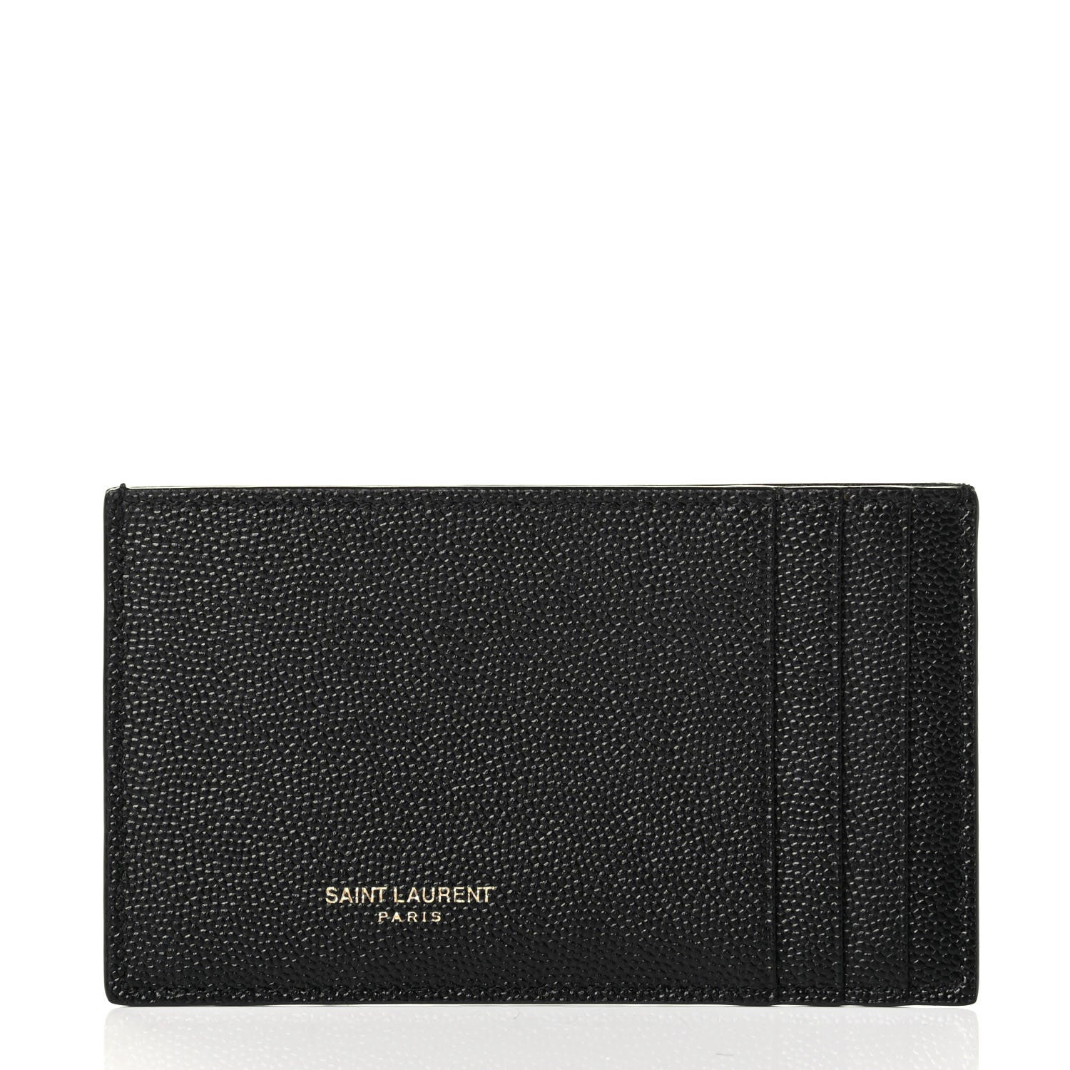 Saint Laurent Grain De Poudre Uptown Chain Wallet Black 5 of 5