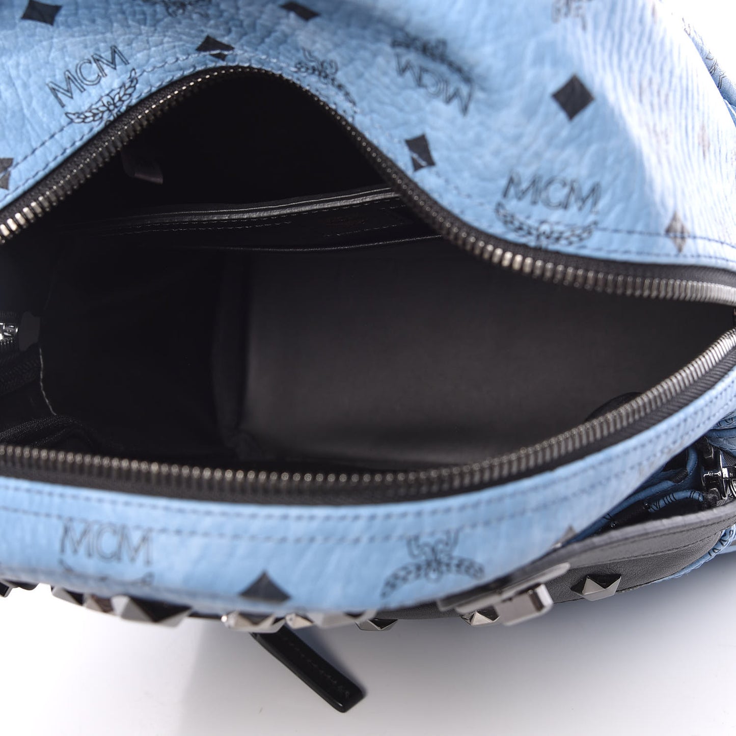 Visetos Studded Small Dual Stark Backpack Munich Blue