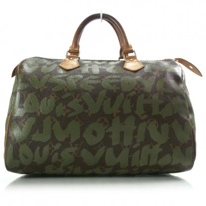 Louis Vuitton Monogram Graffiti Speedy 30 Kaki 1 of 9