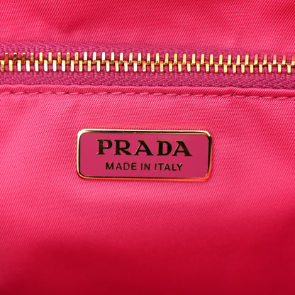 Prada Nylon Tessuto Chain Shoulder Bag Fuxia 6 of 9