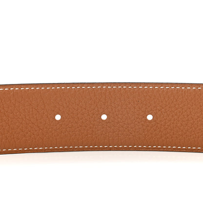 Hermes Box Togo 32mm Belt Strap 120 48 Gold Black 4 of 6