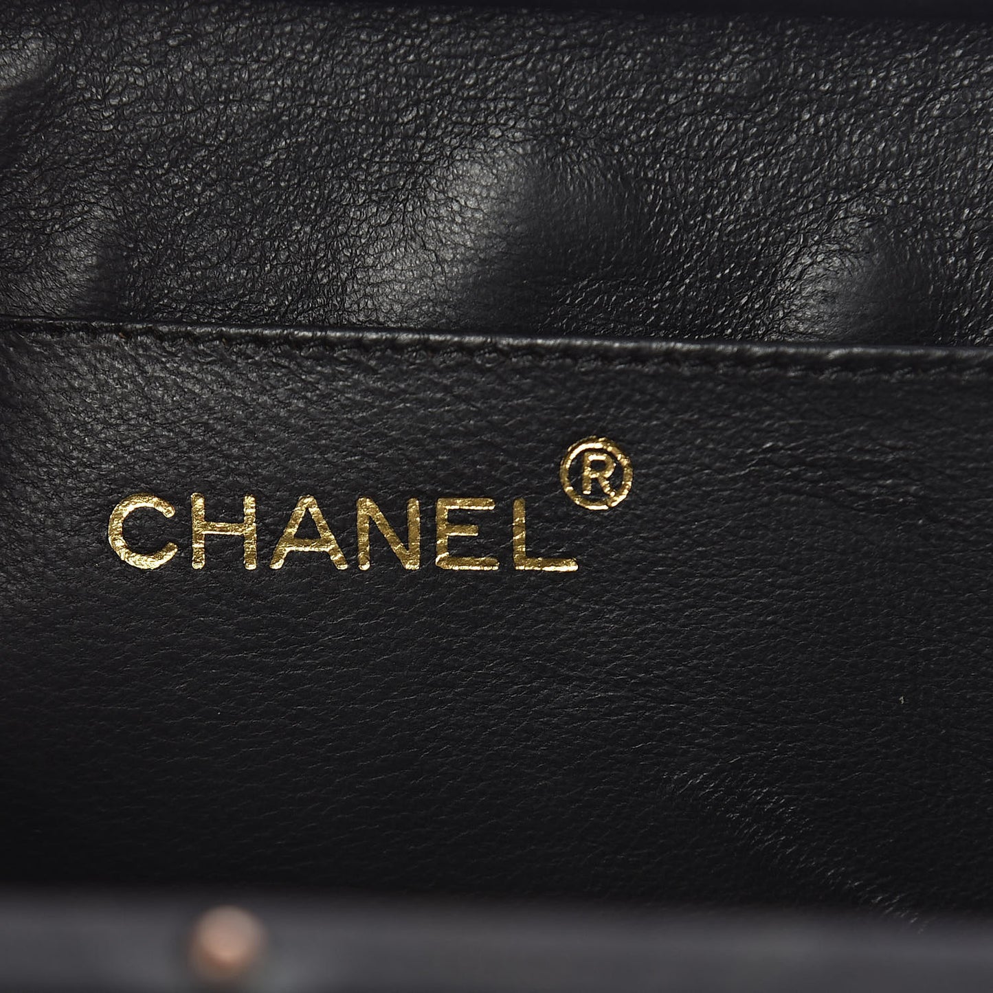 Satin Quilted Clutch Black