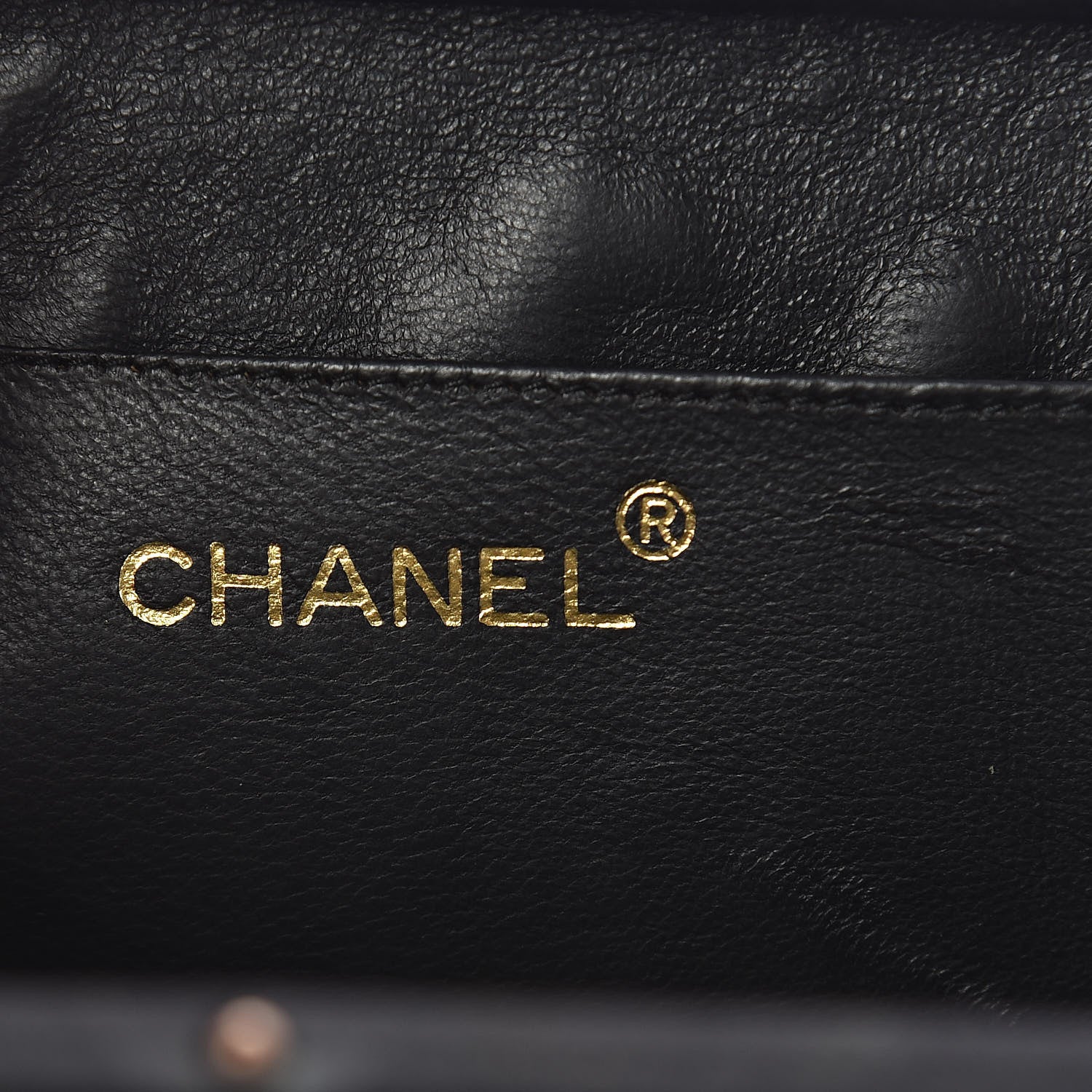 Chanel Satin Quilted Clutch Black 6 of 10