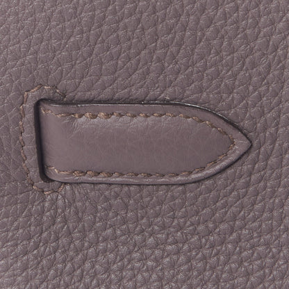 Hermes Togo Birkin 30 Etain 13 of 31
