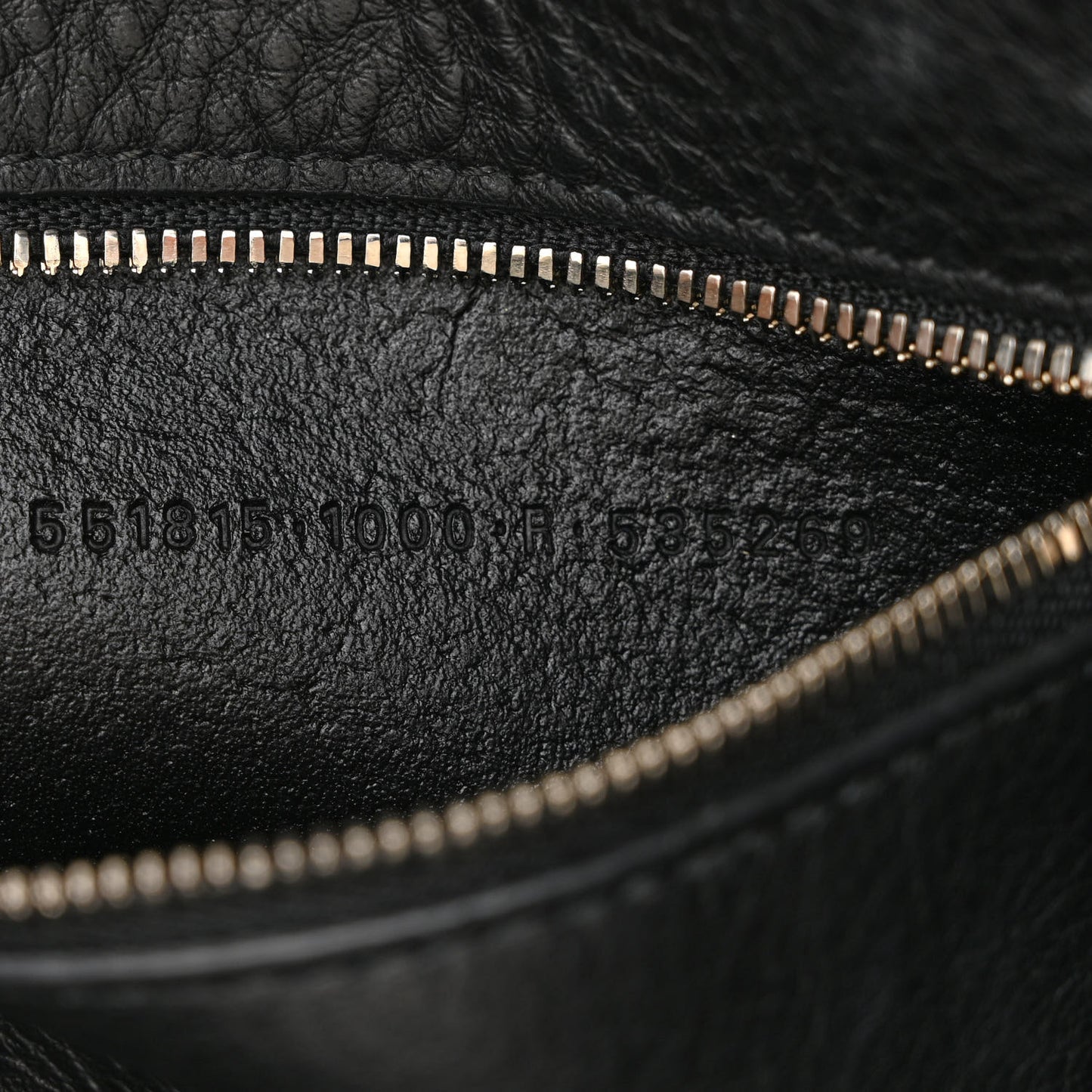 Smooth Calfskin Logo Perforated XXS Everyday Tote Black