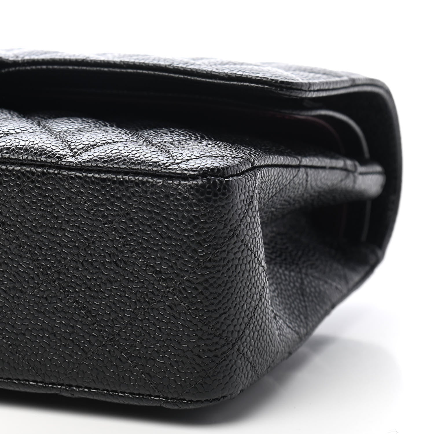 Chanel Caviar Quilted Medium Double Flap Black 9 of 9