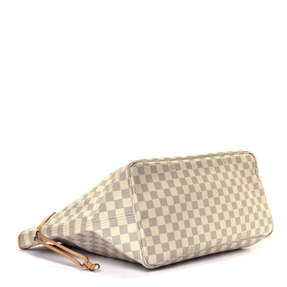 Louis Vuitton Damier Azur Neo Neverfull GM Rose Ballerine 3 of 6