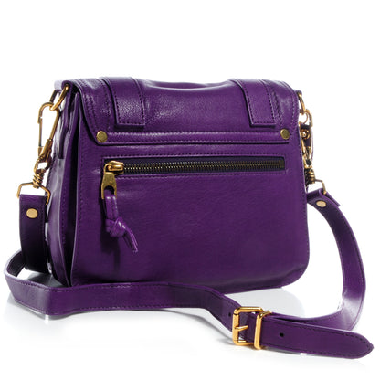 Proenza Schouler Leather PS1 Pouch Messenger Bag Veruca Salt 3 of 11