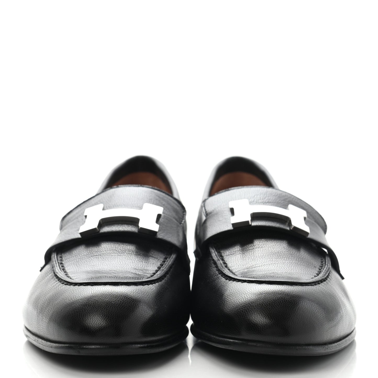 Goatskin Paris Loafers 36.5 Black